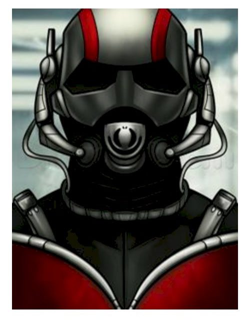 Tutorial de dibujo: Ant-Man