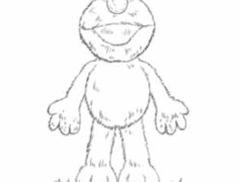 How to draw: Elmo