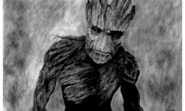 How to draw: Groot