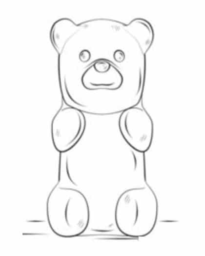 How to draw: Gummi Bears