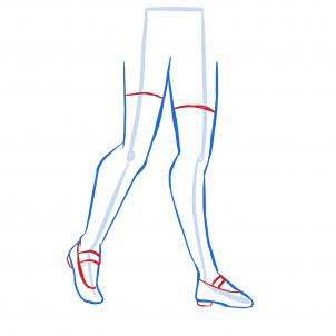 Zeichnen Tutorial: Beine