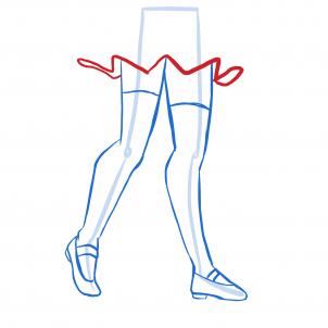 Zeichnen Tutorial: Beine 8