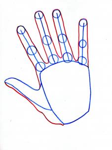 How to draw: Hand 4
