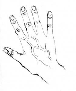 How to draw: Hand 7