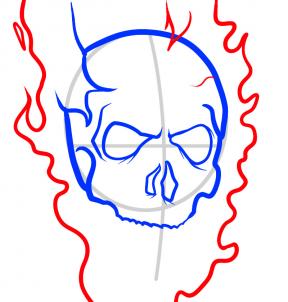 Tutorial de dibujo: Ghost Rider
