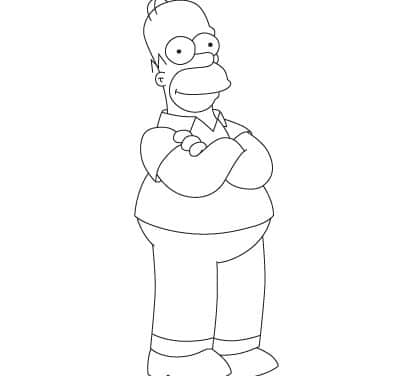 Jak narysować: Homer Simpson