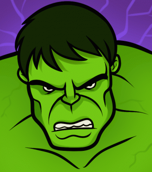 How to draw: Hulk