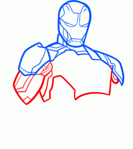 Zeichnen Tutorial: Iron Man