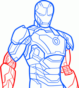 How to draw: Iron Man