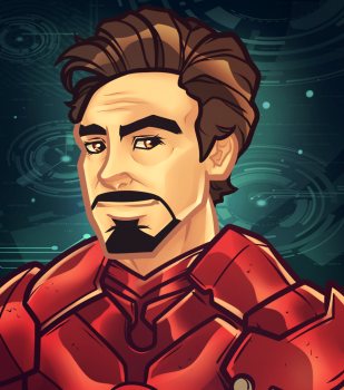 Tutorial de dibujo: Tony Stark