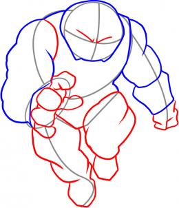 How to draw: Juggernaut 3