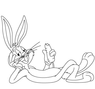 How to draw: Bugs Bunny