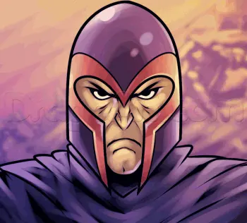 Tutorial de dibujo: Magneto 6