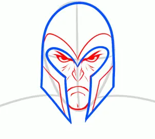 Tutorial de dibujo: Magneto 3