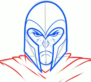Tutorial de dibujo: Magneto 4