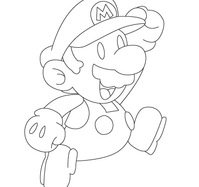 How to draw: Mario