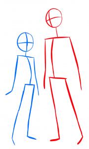 How to draw: Man & woman 2
