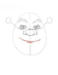 How to draw: Shrek - easy step by step tutorial for kids