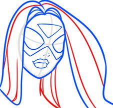 Tutorial de dibujo: Spider-Woman