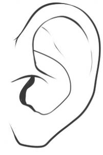 Jak narysować: Ucho
