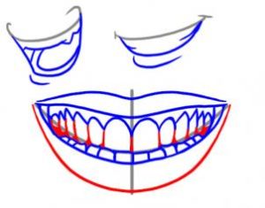 How to draw: Smile - easy step by step tutorial for kids