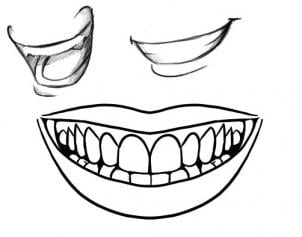 How to draw: Smile