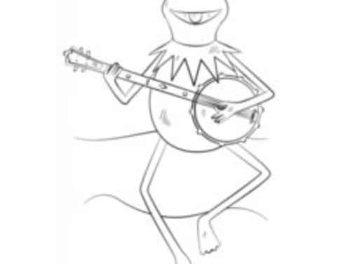 How to draw: Kermit the Frog