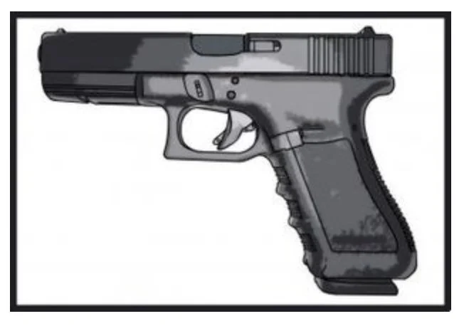 Jak narysować: Pistolet