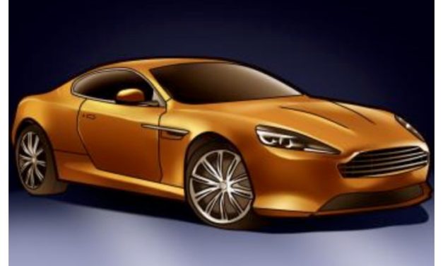 How to draw: Aston Martin Virage