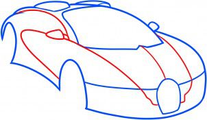 Zeichnen Tutorial: Bugatti Veyron