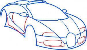 Jak narysować: Bugatti Veyron