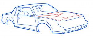 How to draw: Buick Grand National