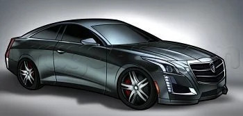 Zeichnen Tutorial: Cadillac ATS Coupe 12