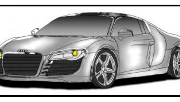 How to draw: Audi