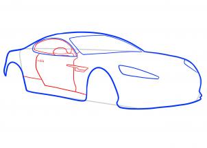 Come disegnare: Aston Martin Virage 4