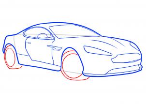 Zeichnen Tutorial: Aston Martin Virage