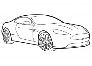 Tutorial de dibujo: Aston Martin Virage 8