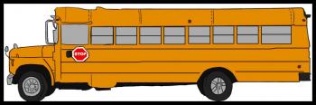 Tutorial de dibujo: Autobús escolar