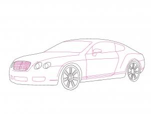 Jak narysować: Bentley