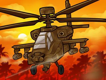 How to draw: Boeing AH-64 Apache 10