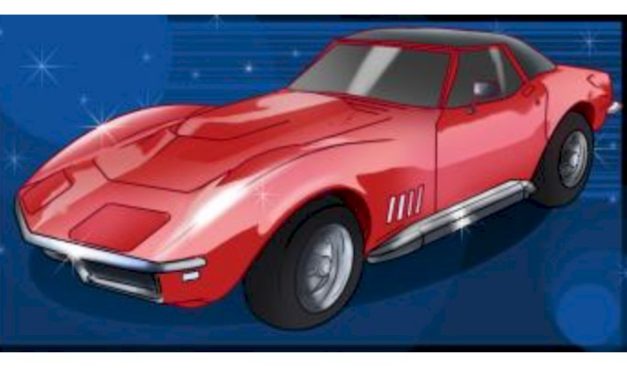 How to draw: Chevrolet Corvette