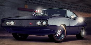 Tutorial de dibujo: Dodge Charger 8