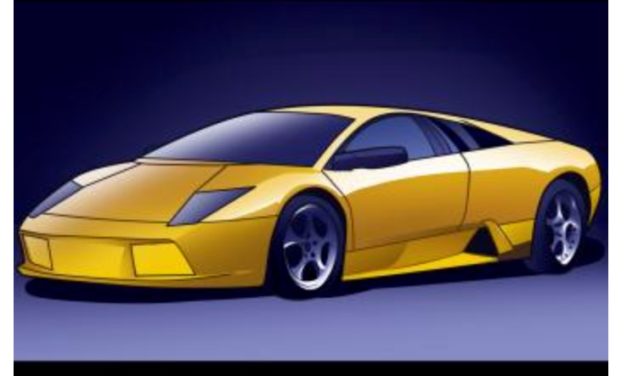 How to draw: Lamborghini Murcielago