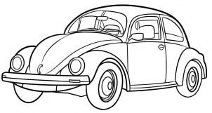 How to draw: VW Beetle 12