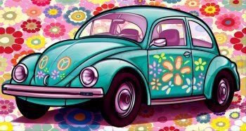 How to draw: VW Beetle 13