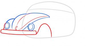 How to draw: VW Beetle 3