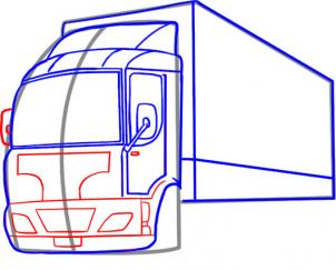 How to draw: Truck