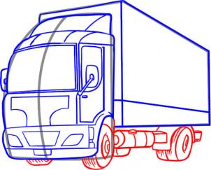 How to draw: Truck