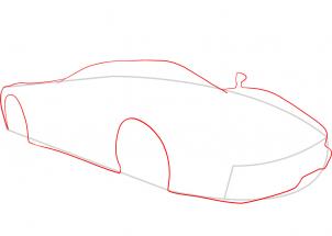 Tutorial de dibujo: Ferrari 3