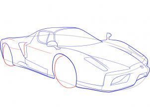 Come disegnare: Ferrari 7